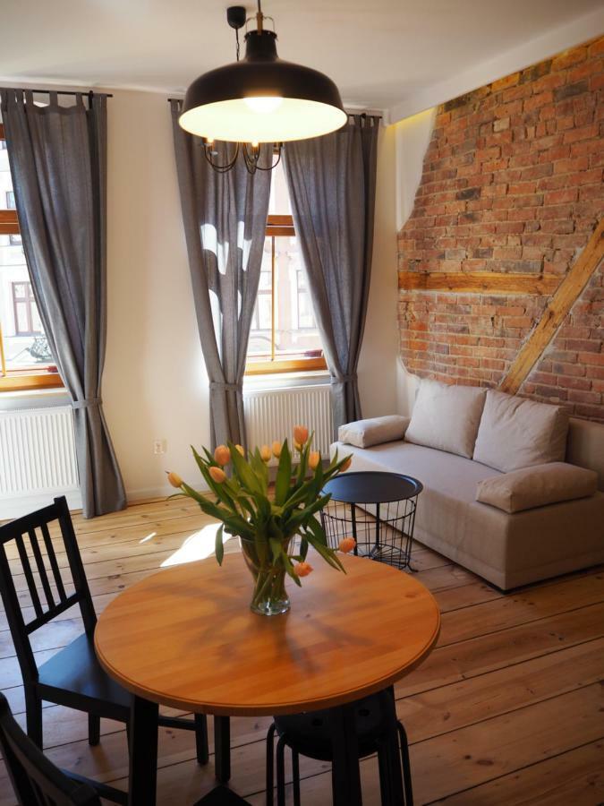 Apartament Z Widokiem W Centrum Starego Miasta Stary Toruń Kültér fotó