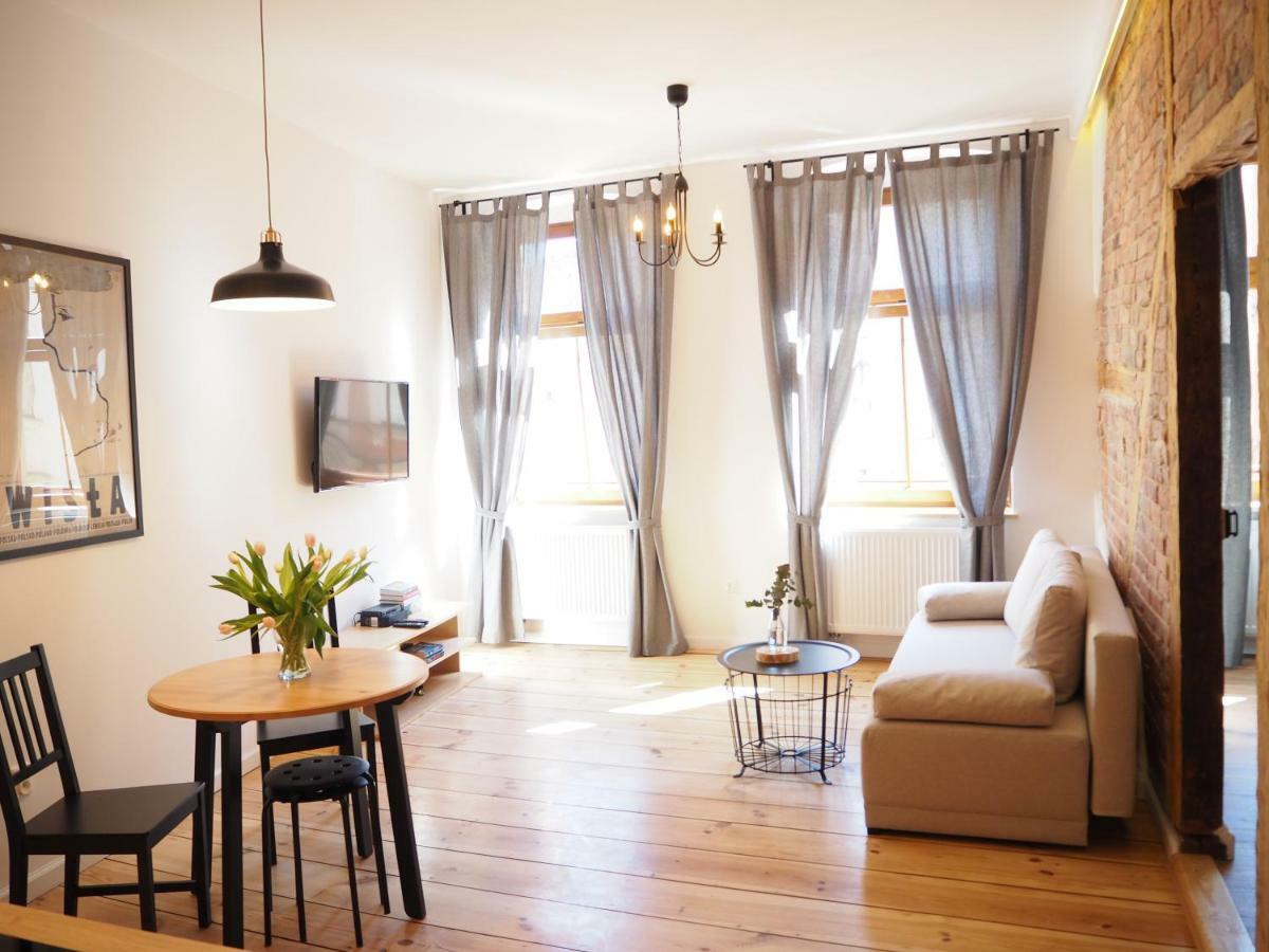 Apartament Z Widokiem W Centrum Starego Miasta Stary Toruń Kültér fotó